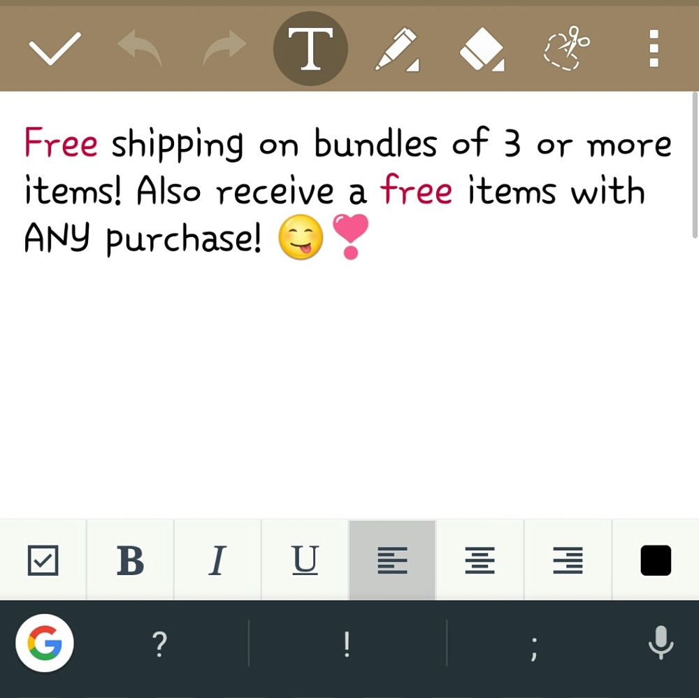 Free Shipping / Items